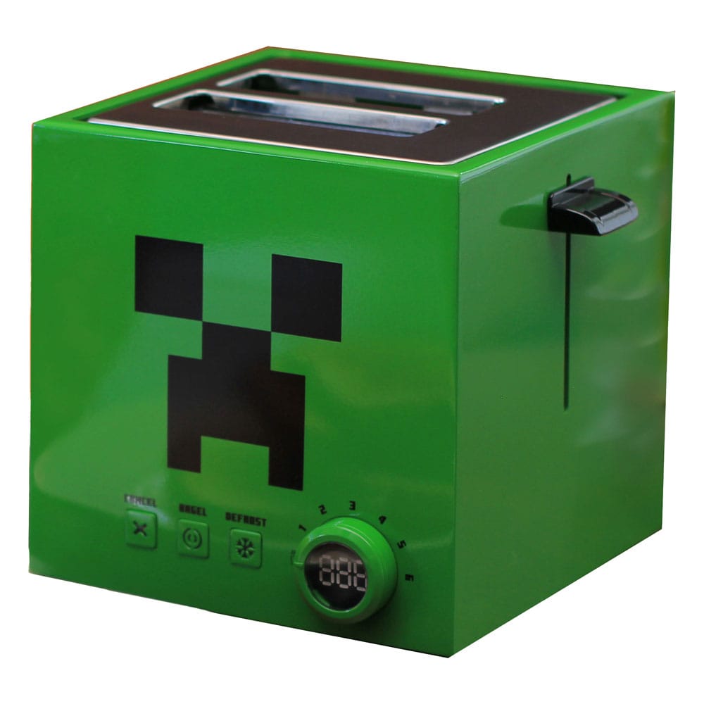 Minecraft Toaster Green Creeper Cube Image 1