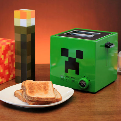 Minecraft Toaster Green Creeper Cube Image 2
