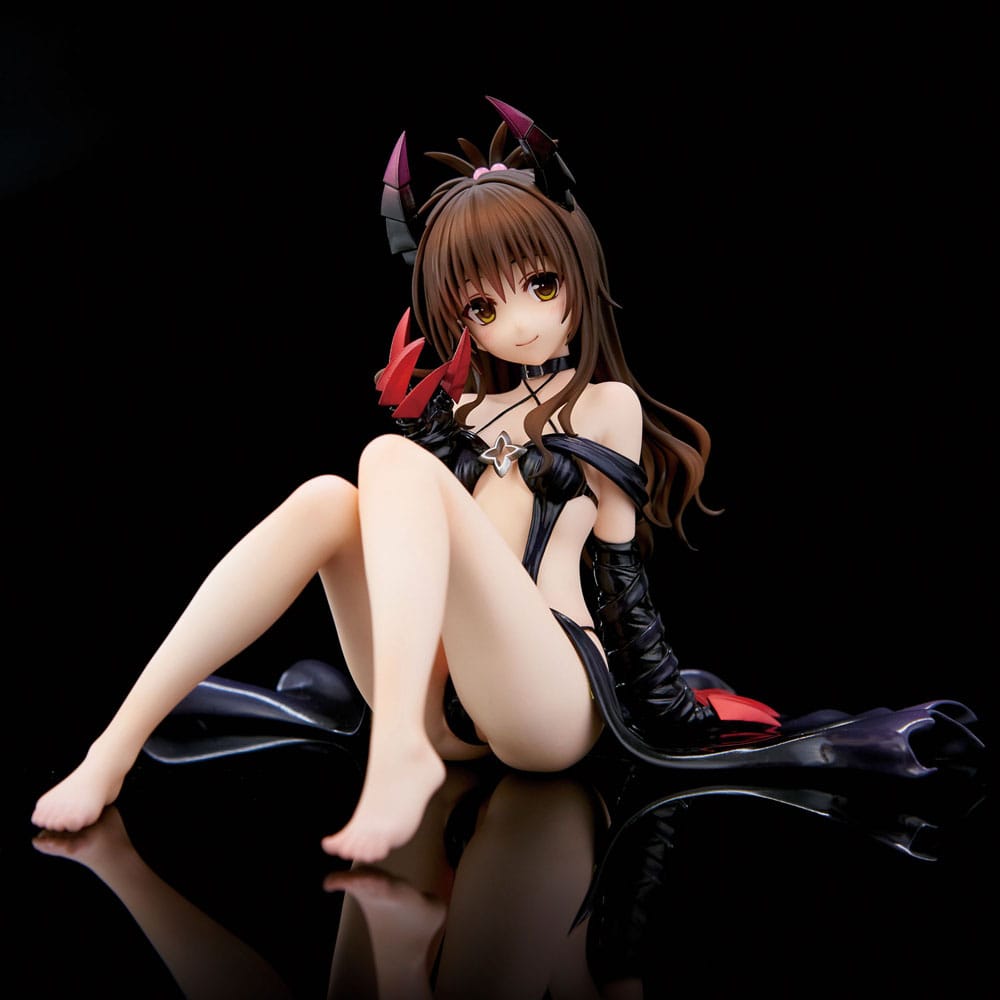 To Love-Ru Darkness PVC Statue 1/6 Yuuki Mikan Darkness Ver. Renewal Package Edition 15 cm Image 2