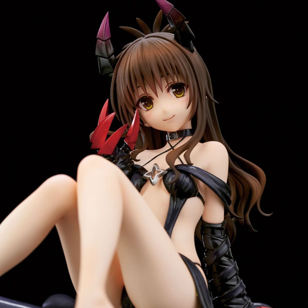 To Love-Ru Darkness PVC Statue 1/6 Yuuki Mikan Darkness Ver. Renewal Package Edition 15 cm Image 4