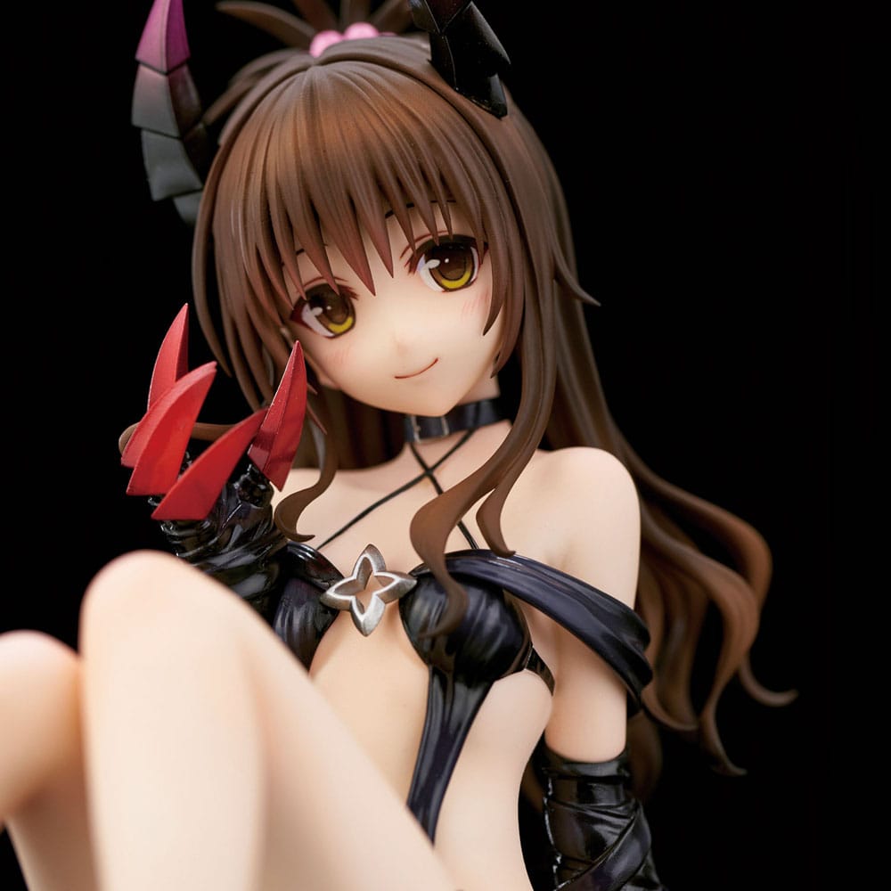 To Love-Ru Darkness PVC Statue 1/6 Yuuki Mikan Darkness Ver. Renewal Package Edition 15 cm Image 5