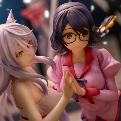Nekomonogatari Monogatari Series PVC Statuen Tsubasa Hanekawa Set (re-run) 19 cm Image 6