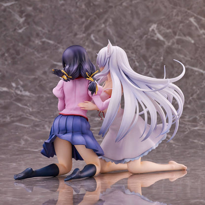 Nekomonogatari Monogatari Series PVC Statuen Tsubasa Hanekawa Set (re-run) 19 cm Image 14