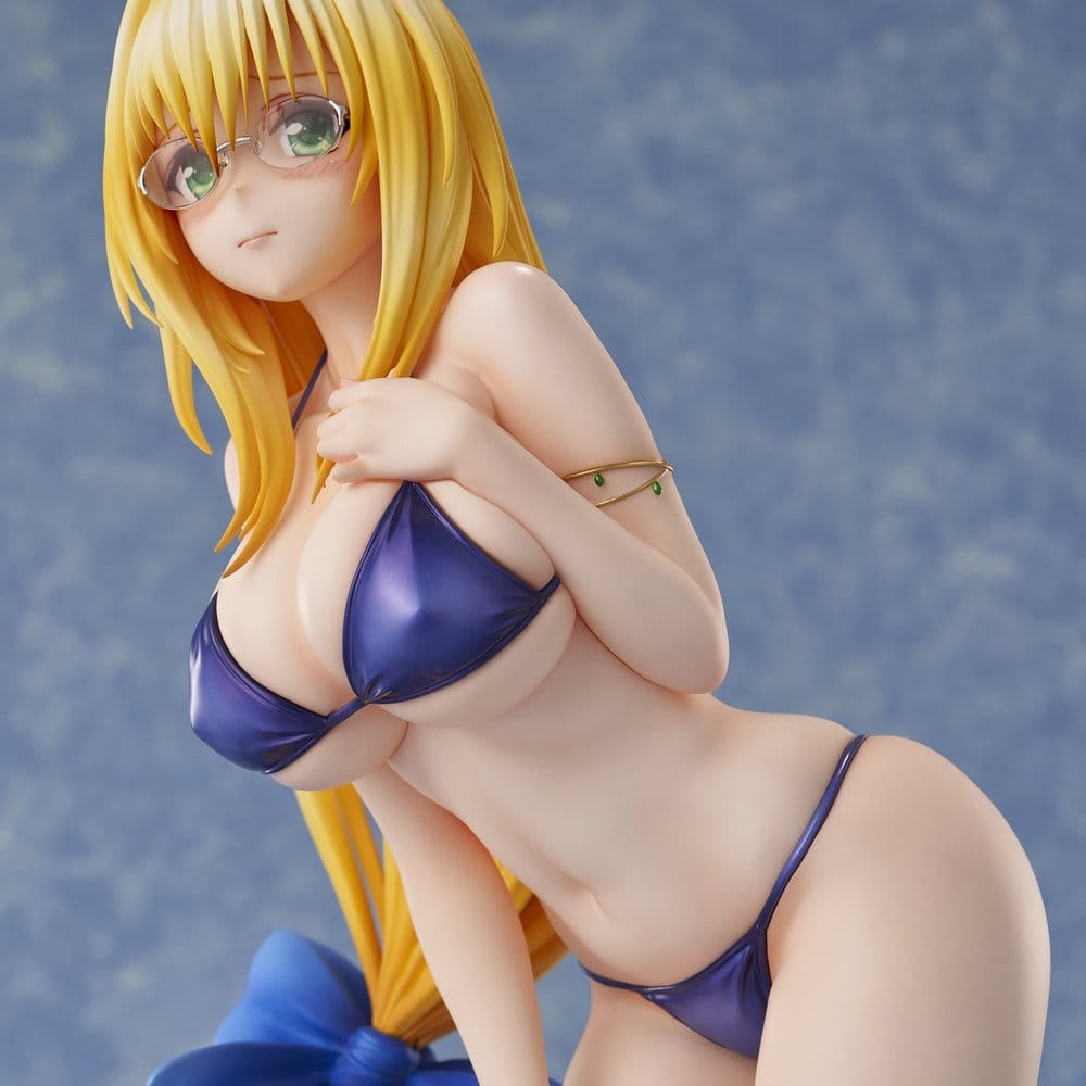To LOVE-Ru Darkness Swimsuit Series PVC Figur 1/4 Tearju Lunatique Reissue 36 cm Image 7