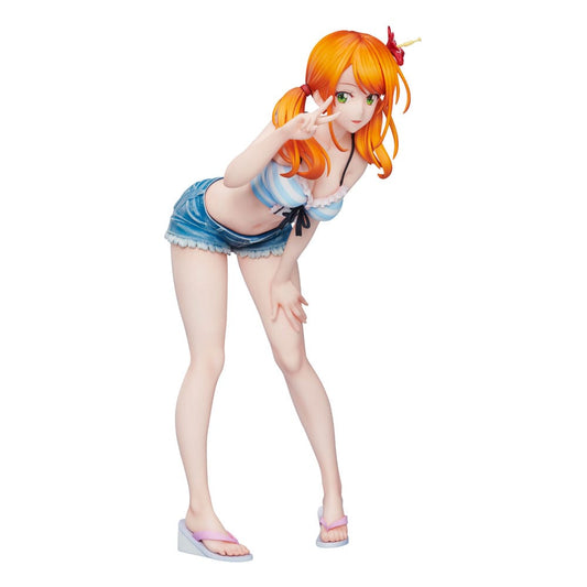 The Café Terrace and Its Goddesses Statue PVC Tsukishima Ryusei 21 cm Image 1