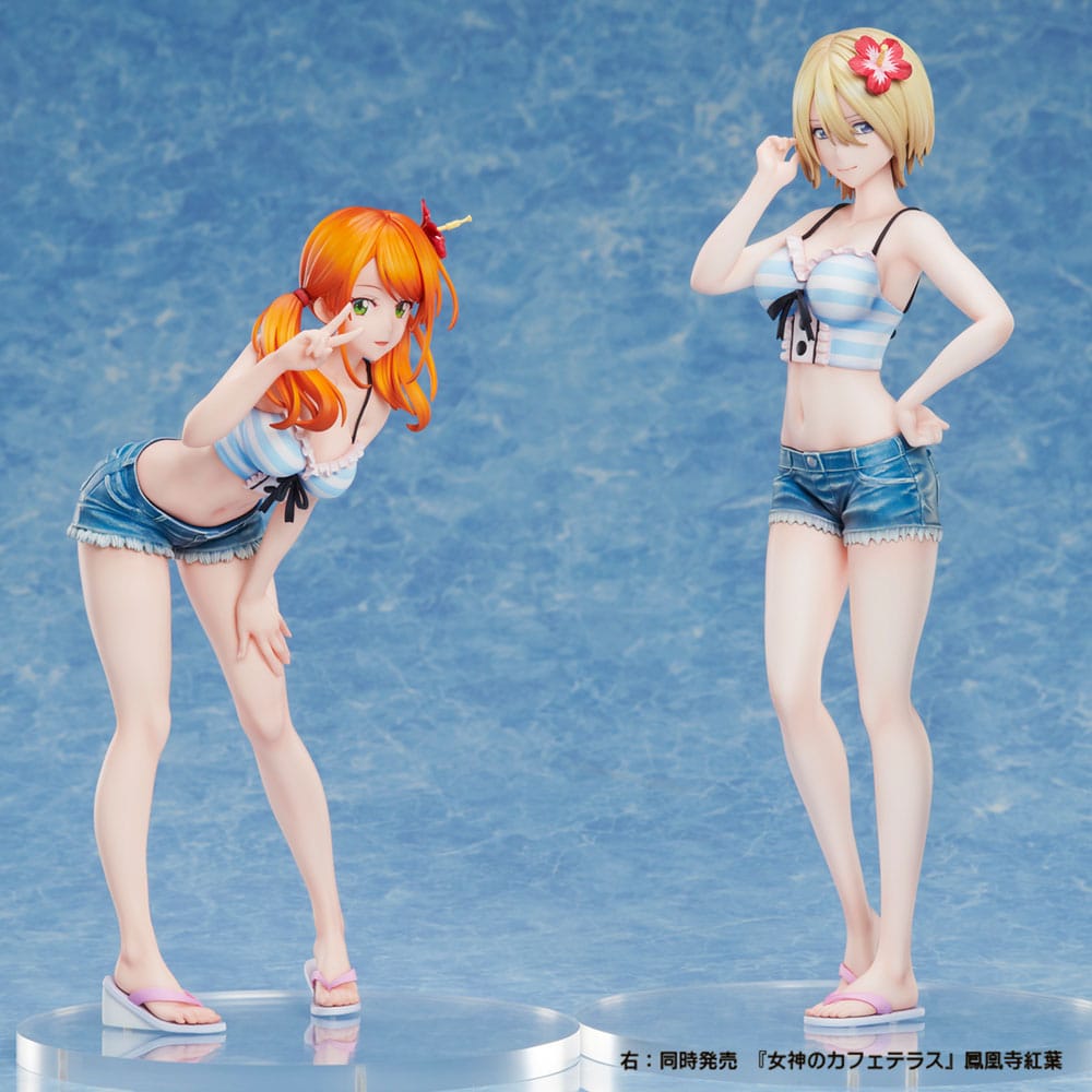 The Café Terrace and Its Goddesses Statue PVC Tsukishima Ryusei 21 cm Image 11