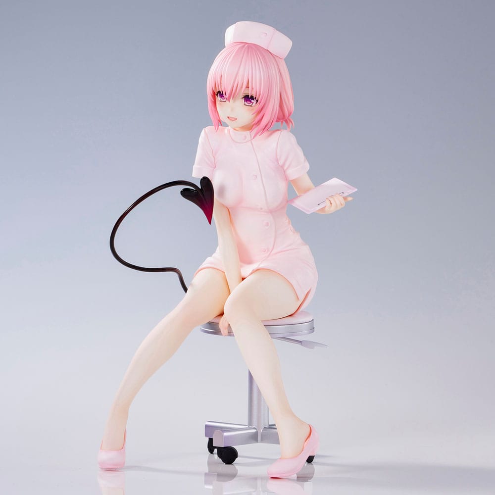 To Love-Ru Darkness Statue PVC Momo Belia Deviluke Nurse Cos 22 cm Image 3