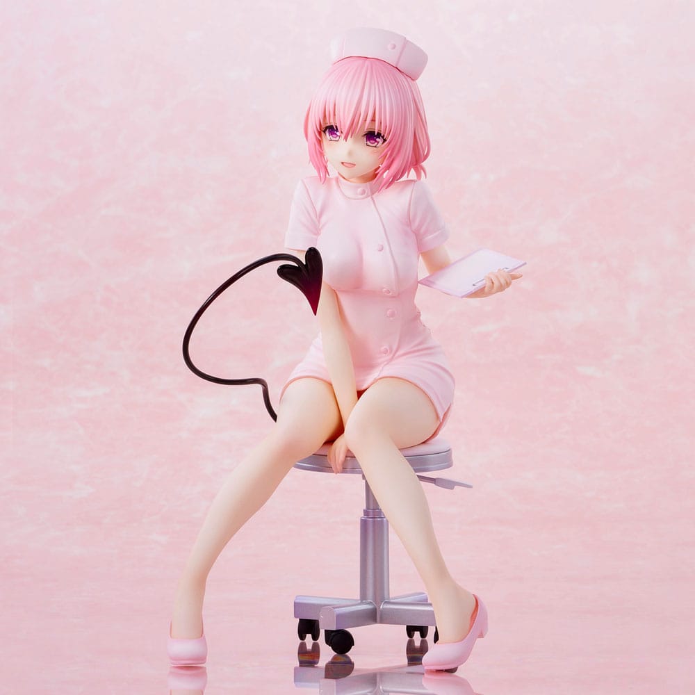 To Love-Ru Darkness Statue PVC Momo Belia Deviluke Nurse Cos 22 cm Image 12