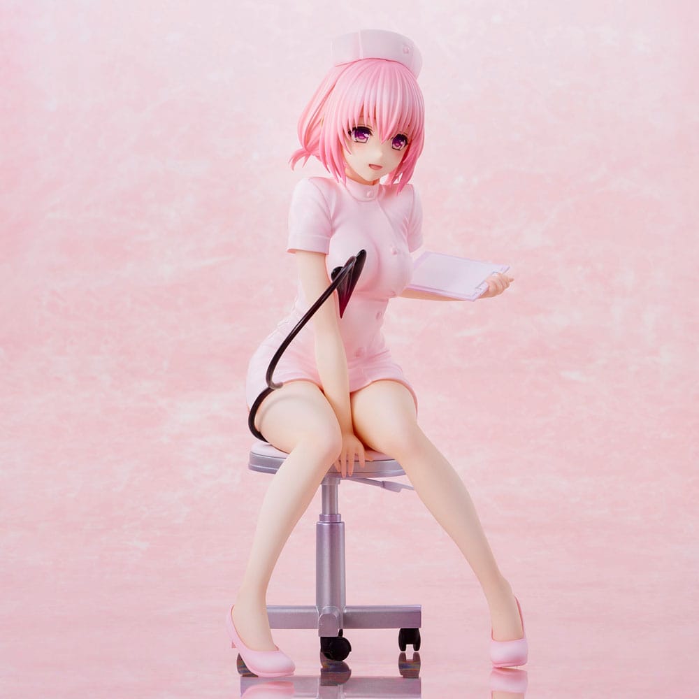 To Love-Ru Darkness Statue PVC Momo Belia Deviluke Nurse Cos 22 cm Image 13