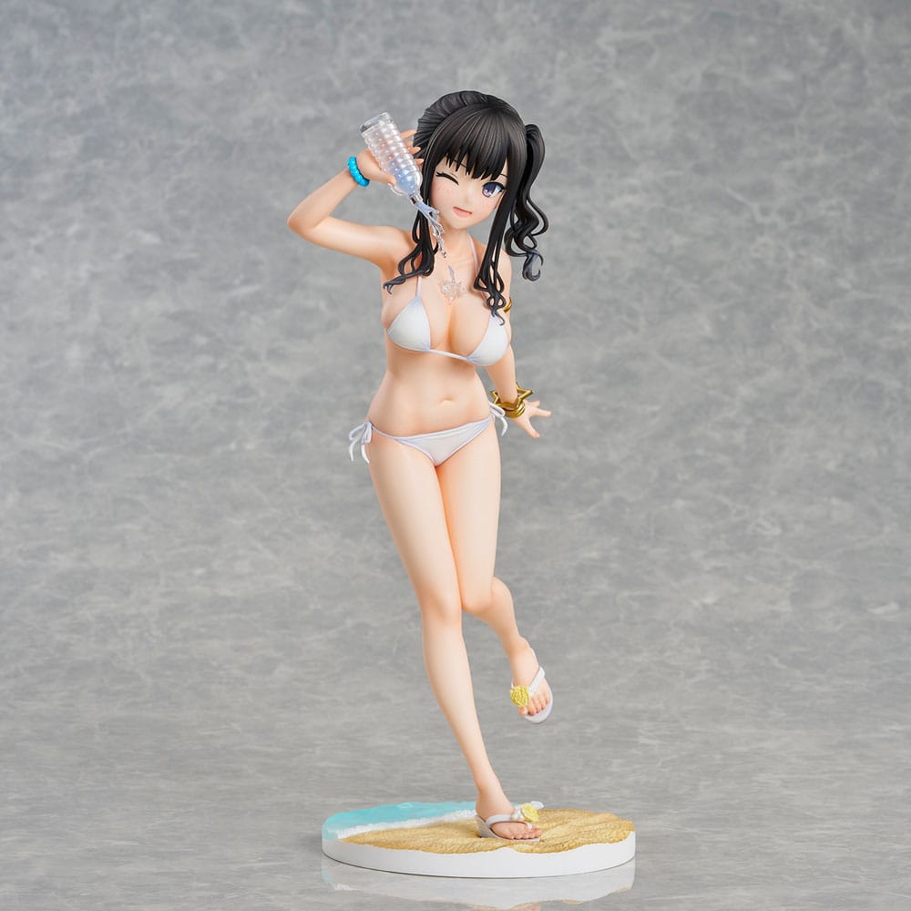 Original Illustration PVC Statue Kaede Illustration Miyuki Sasaki Summer Cloud White Bikini Ver. 25 cm Image 3