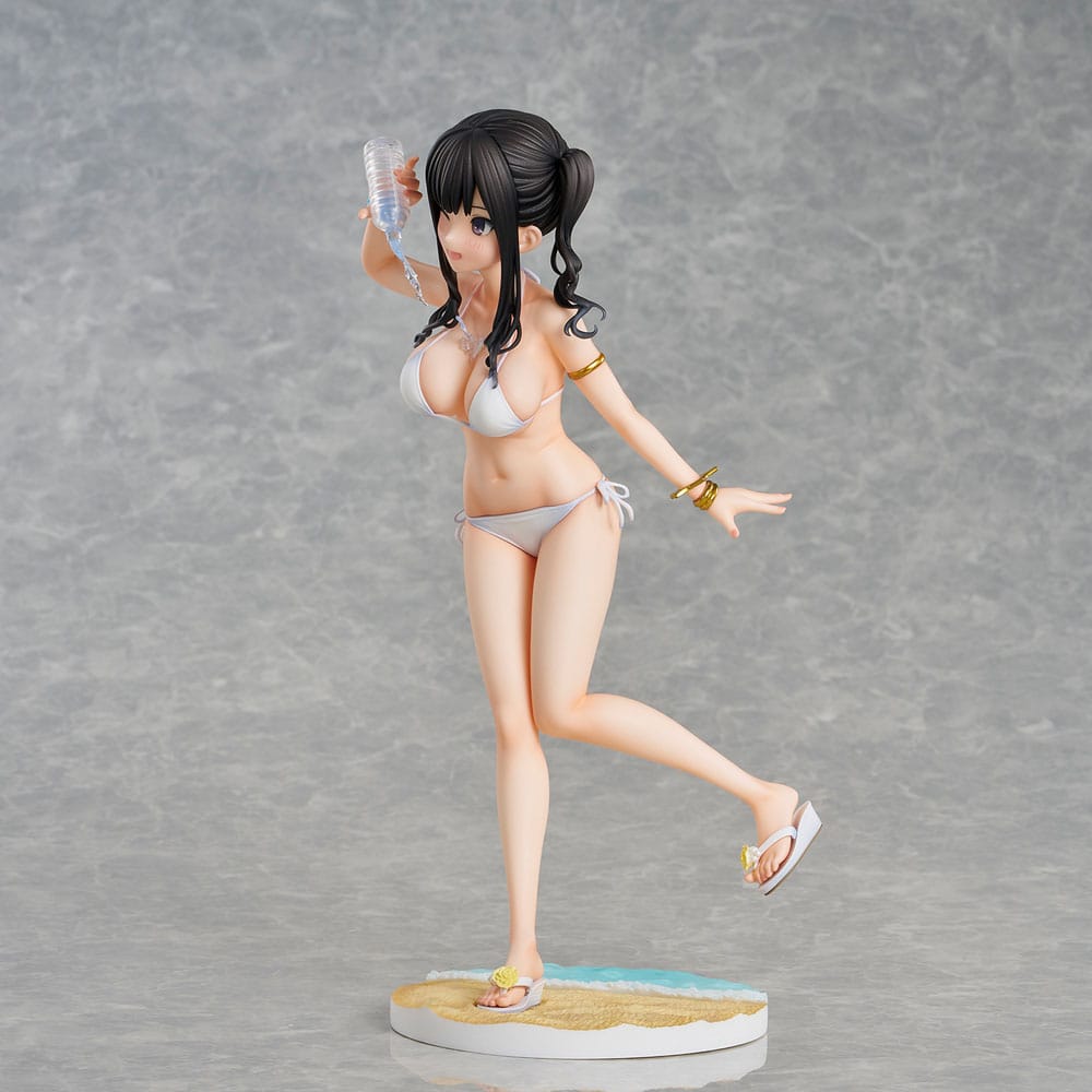 Original Illustration PVC Statue Kaede Illustration Miyuki Sasaki Summer Cloud White Bikini Ver. 25 cm Image 7