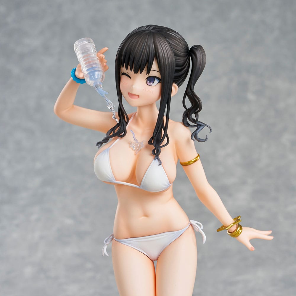 Original Illustration PVC Statue Kaede Illustration Miyuki Sasaki Summer Cloud White Bikini Ver. 25 cm Image 8