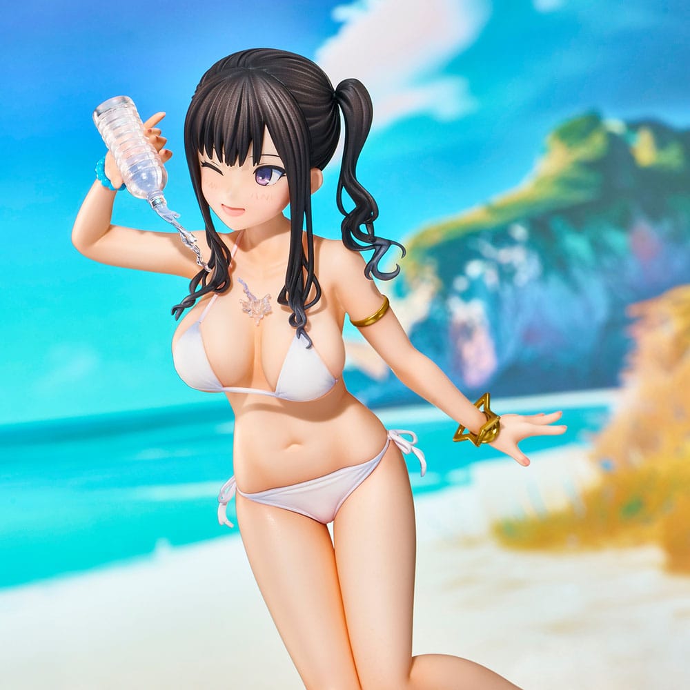Original Illustration PVC Statue Kaede Illustration Miyuki Sasaki Summer Cloud White Bikini Ver. 25 cm Image 11