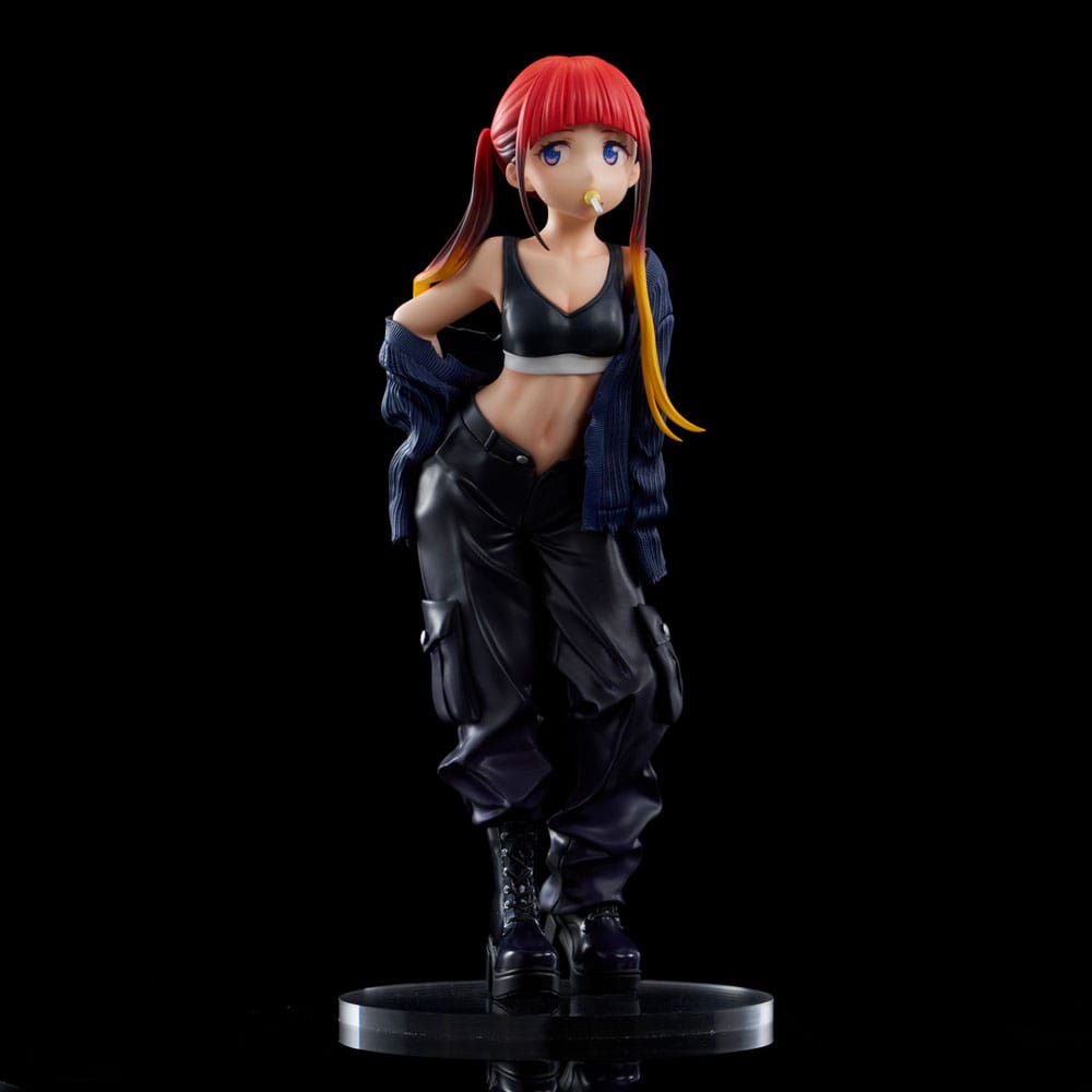 Gridman Universe Zozo Black Collection Statue PVC Chise Asukagawa 21 cm Image 4