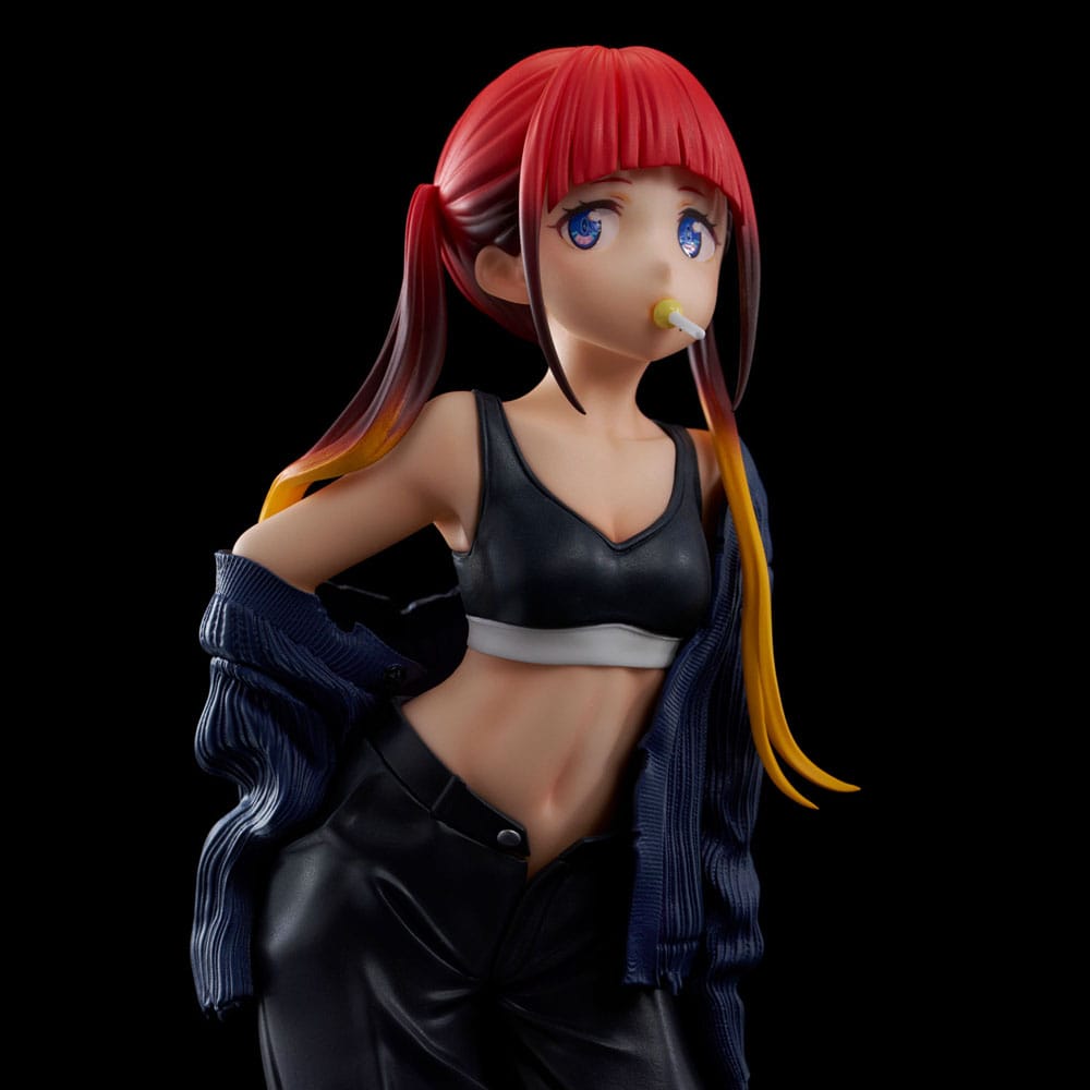 Gridman Universe Zozo Black Collection Statue PVC Chise Asukagawa 21 cm Image 11
