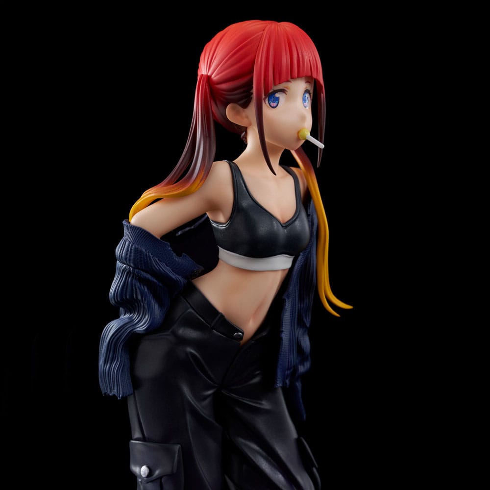 Gridman Universe Zozo Black Collection Statue PVC Chise Asukagawa 21 cm Image 13