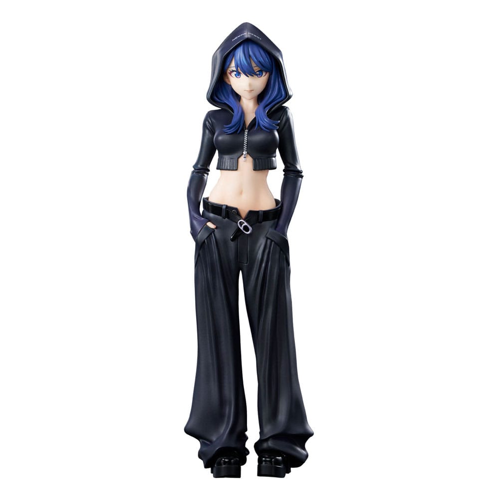 Gridman Universe Zozo Black Collection Statue PVC Rikka Takarada 24 cm Image 1