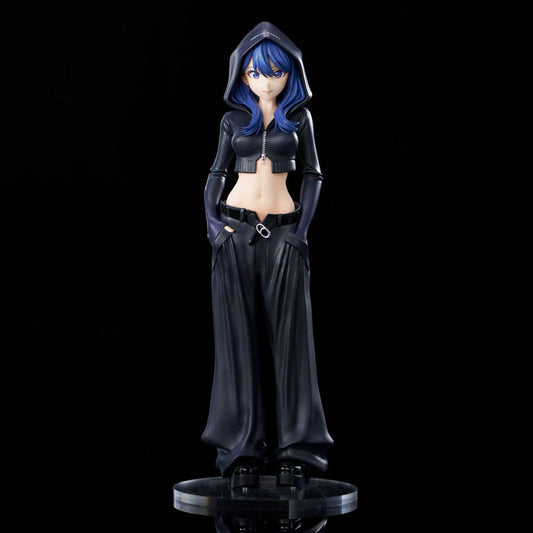 Gridman Universe Zozo Black Collection Statue PVC Rikka Takarada 24 cm Image 2