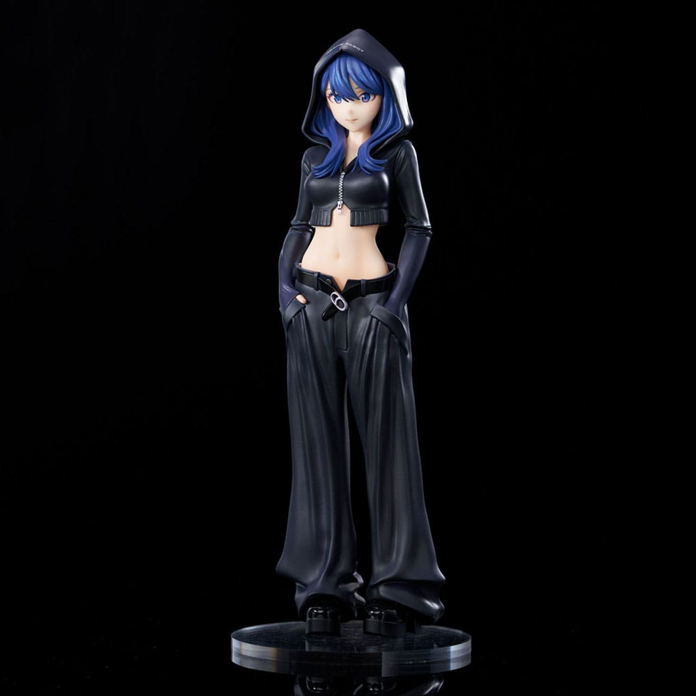 Gridman Universe Zozo Black Collection Statue PVC Rikka Takarada 24 cm Image 3