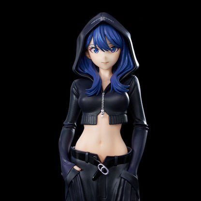 Gridman Universe Zozo Black Collection Statue PVC Rikka Takarada 24 cm Image 9
