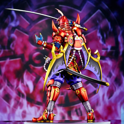 Yu-Gi-Oh! Monster Figure Collection Statue PVC Legendary Six Samurai Shi En 35 cm Image 5