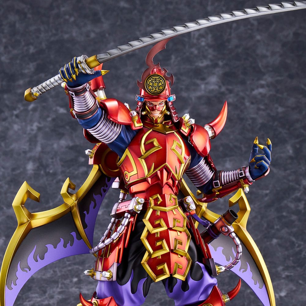 Yu-Gi-Oh! Monster Figure Collection Statue PVC Legendary Six Samurai Shi En 35 cm Image 6