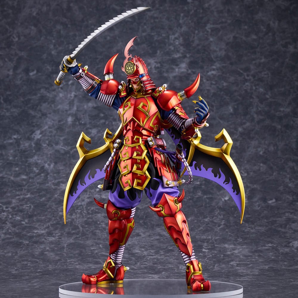 Yu-Gi-Oh! Monster Figure Collection Statue PVC Legendary Six Samurai Shi En 35 cm Image 8