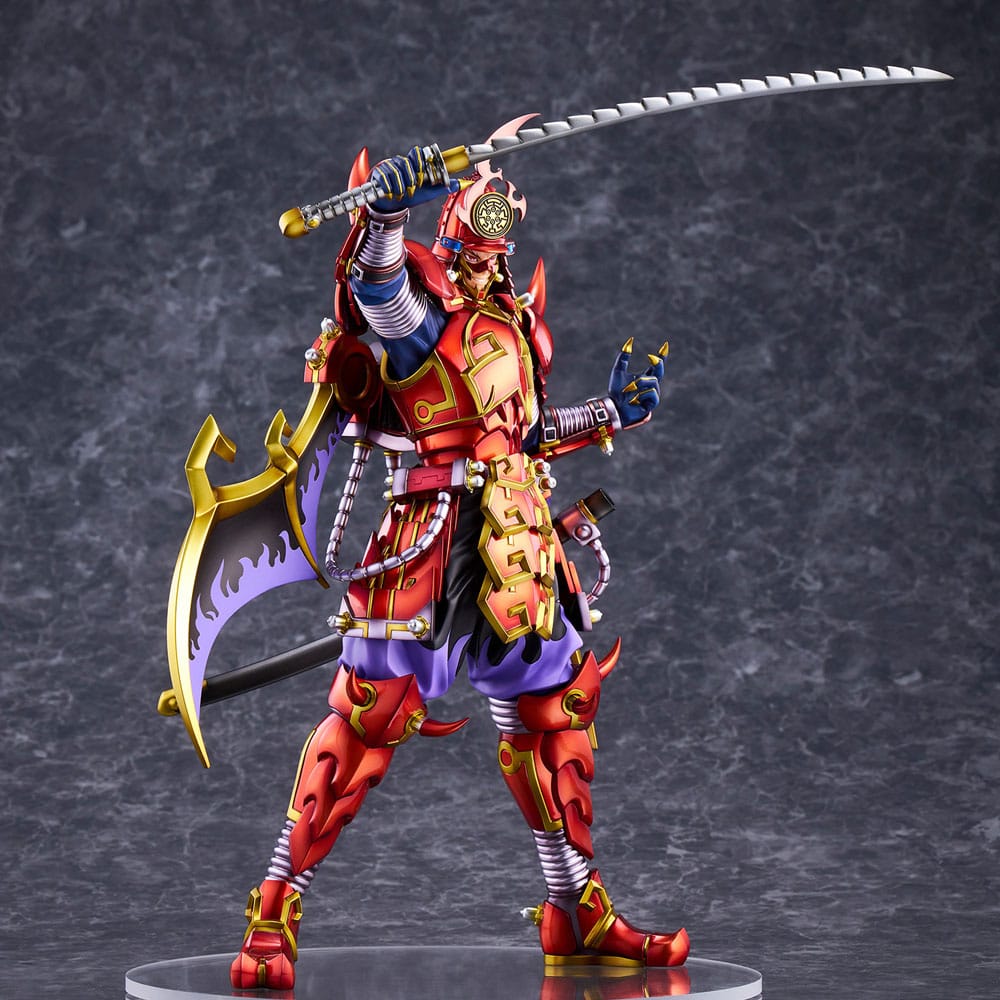 Yu-Gi-Oh! Monster Figure Collection Statue PVC Legendary Six Samurai Shi En 35 cm Image 19