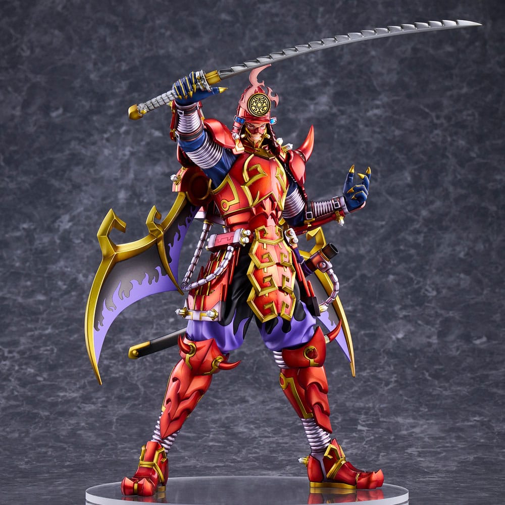 Yu-Gi-Oh! Monster Figure Collection Statue PVC Legendary Six Samurai Shi En 35 cm Image 20