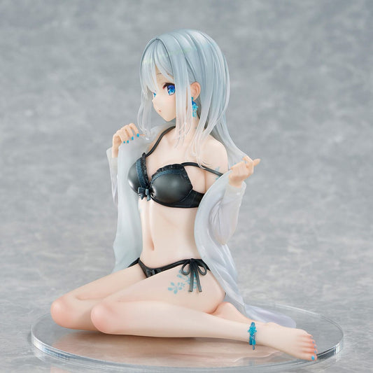 Original Character PVC Statue 1/7 Silver-Haired Girl Sky Blue Morning Special Outfit Ver. by Fuumi Illustration 16 cm Image 2