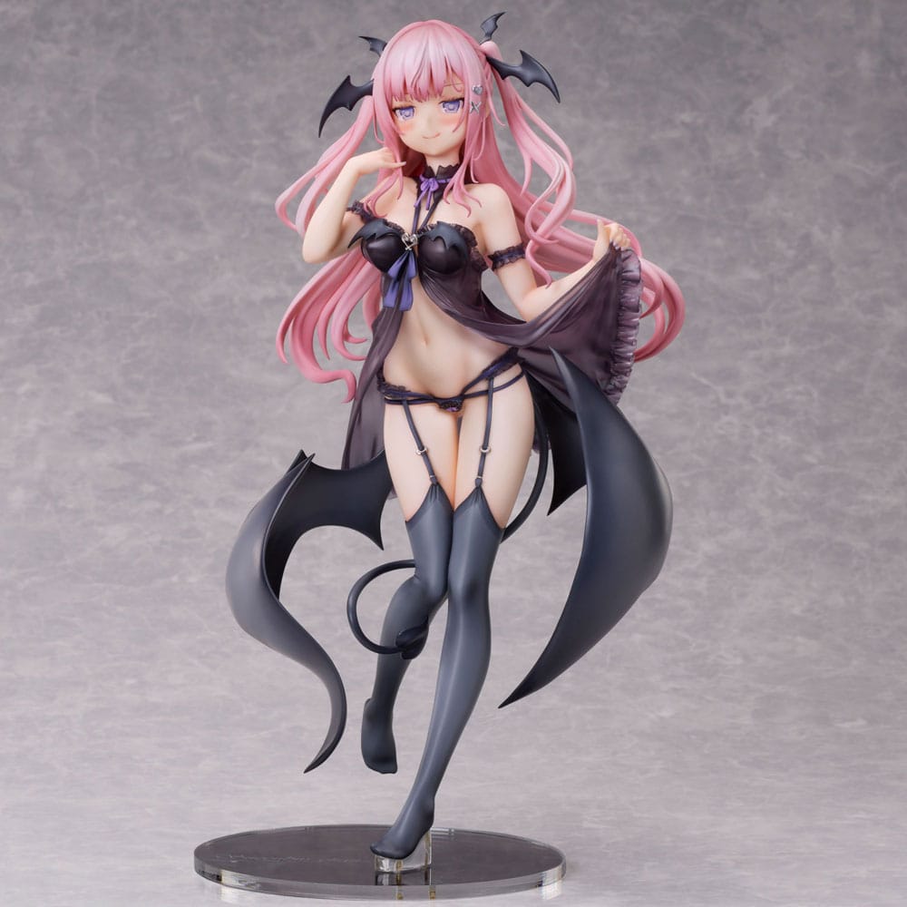 Original Character PVC Statue 1/5 Succubus-chan Illustration by Karory Union Creative Online Limited Edition 28 cm Image 1
