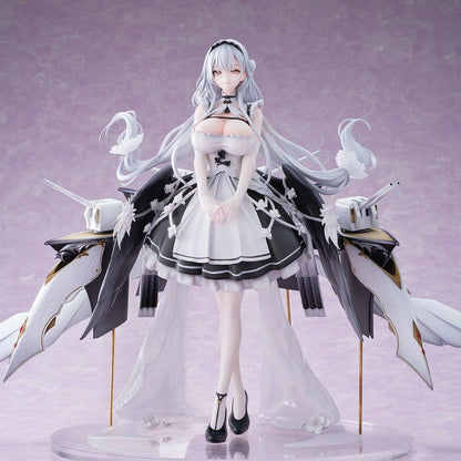 Azur Lane PVC Figur 1/6 Shira Heavy Armament Ver. 26 cm Image 1