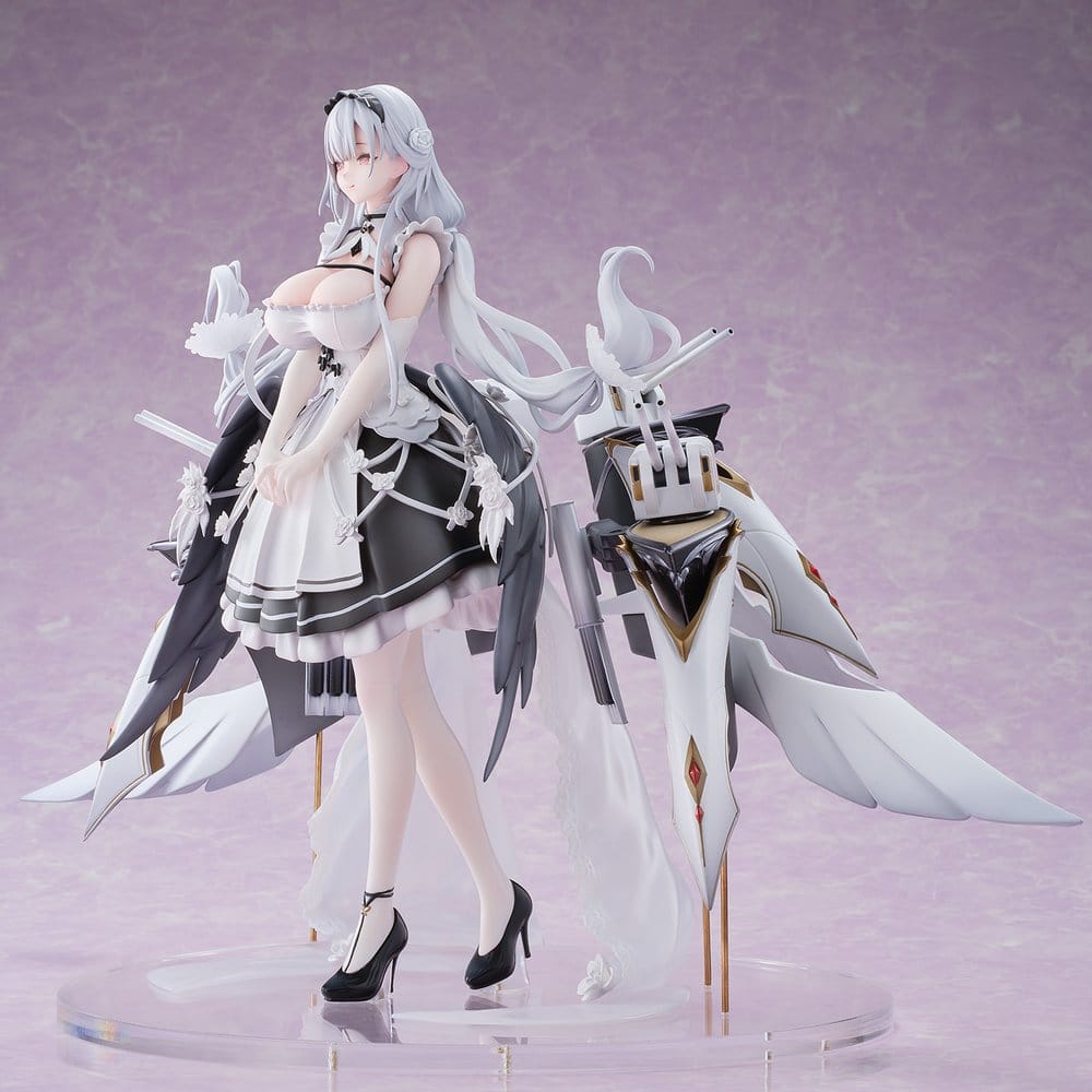 Azur Lane PVC Figur 1/6 Shira Heavy Armament Ver. 26 cm Image 5