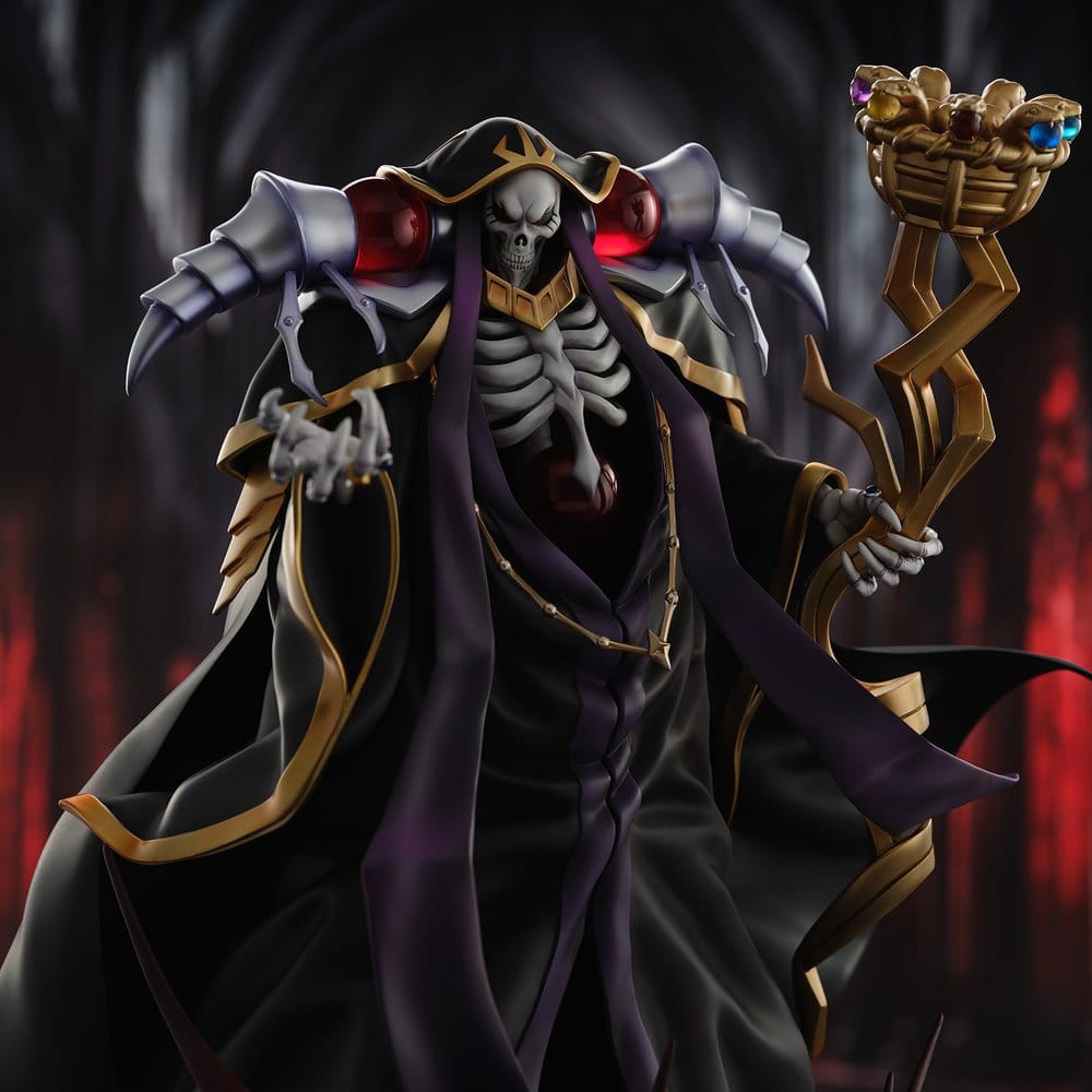Overlord PVC Figur Ainz Ooal Gown 10th Anniversary so-bin Ver. 34 cm Image 3