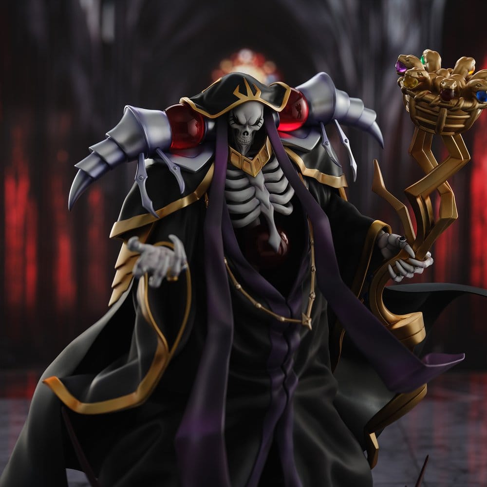 Overlord PVC Figur Ainz Ooal Gown 10th Anniversary so-bin Ver. 34 cm Image 4