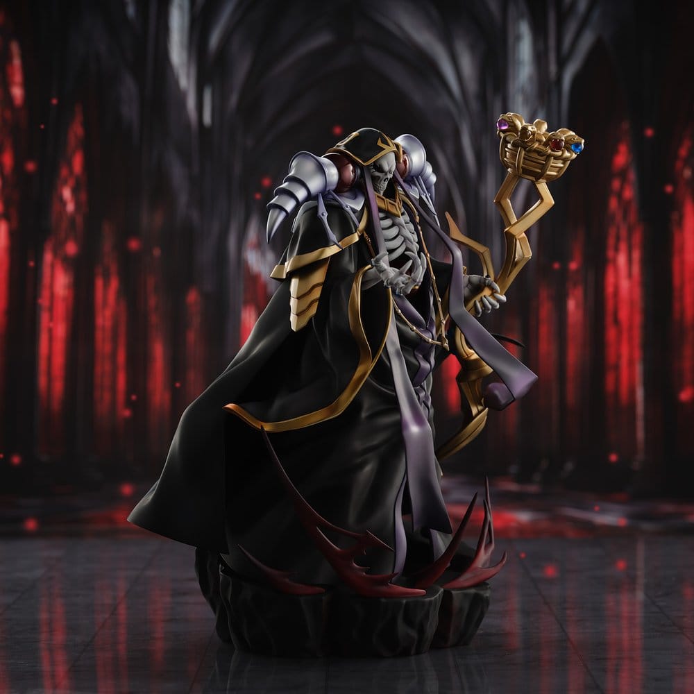 Overlord PVC Figur Ainz Ooal Gown 10th Anniversary so-bin Ver. 34 cm Image 8