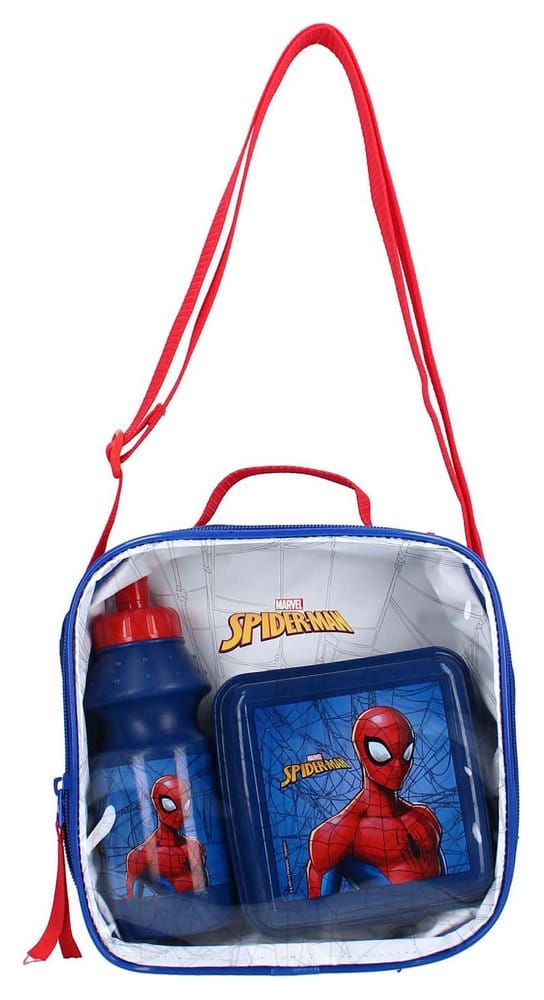 Spider-Man Lunch Bag Set Squeeze the day 12 cm Image 1
