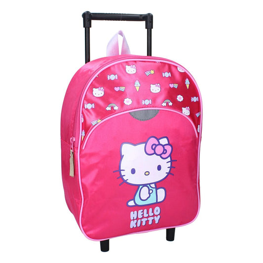Hello Kitty Rucksack Trolley Follow The Rainbow 33 cm Image 1