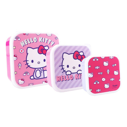 Sanrio Snackbox Set Hello Kitty Fresh Bites Image 1