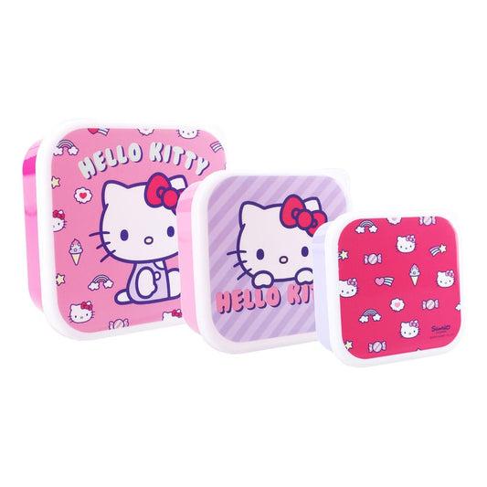 Sanrio Snackbox Set Hello Kitty Fresh Bites Image 1