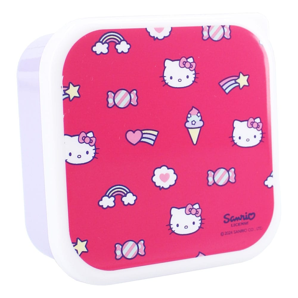 Sanrio Snackbox Set Hello Kitty Fresh Bites Image 8