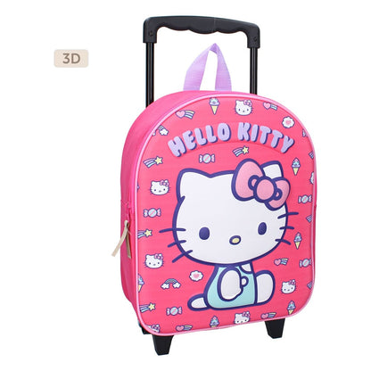 Hello Kitty Rucksack 3D Trolley Another Dimension 32 cm Image 1