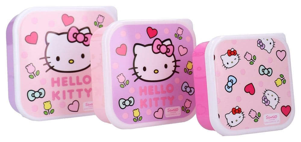 Hello Kitty Snackbox Set Fresh Bites 12 cm Image 1