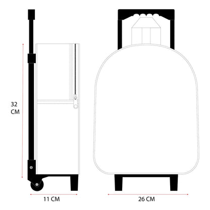 Bluey Rucksack 3D Oh Happy Days 32 cm Image 5