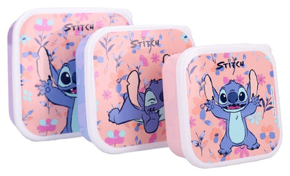 Lilo & Stitch Snackbox Set Fresh Bites 12 cm Image 1