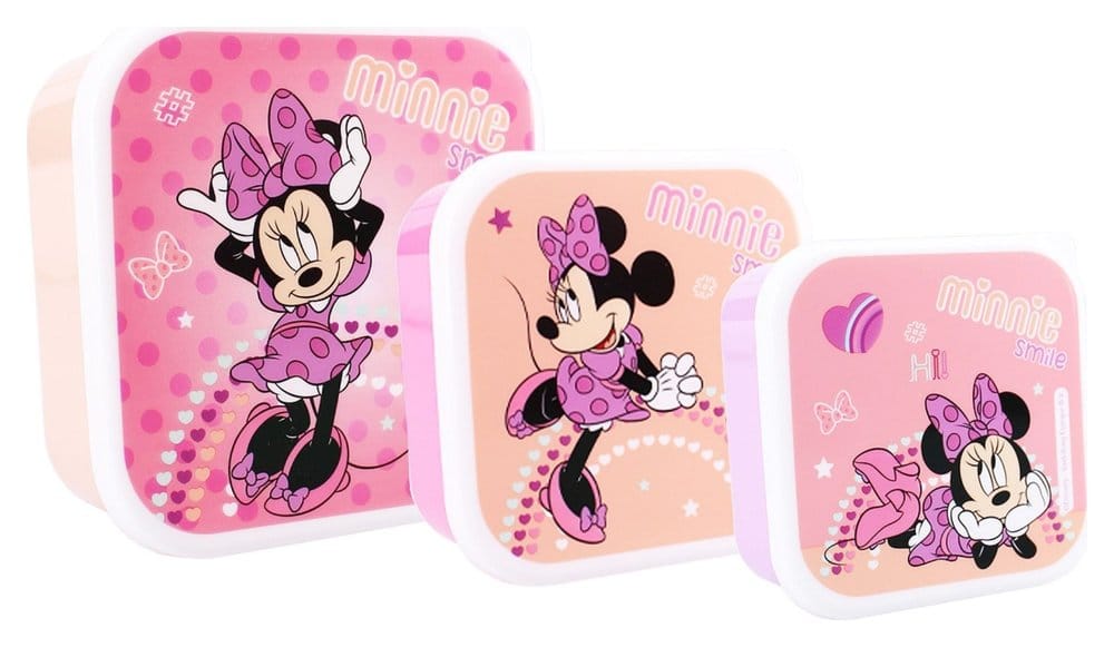 Minnie Maus Snackbox Set Fresh Bites 12 cm Image 1