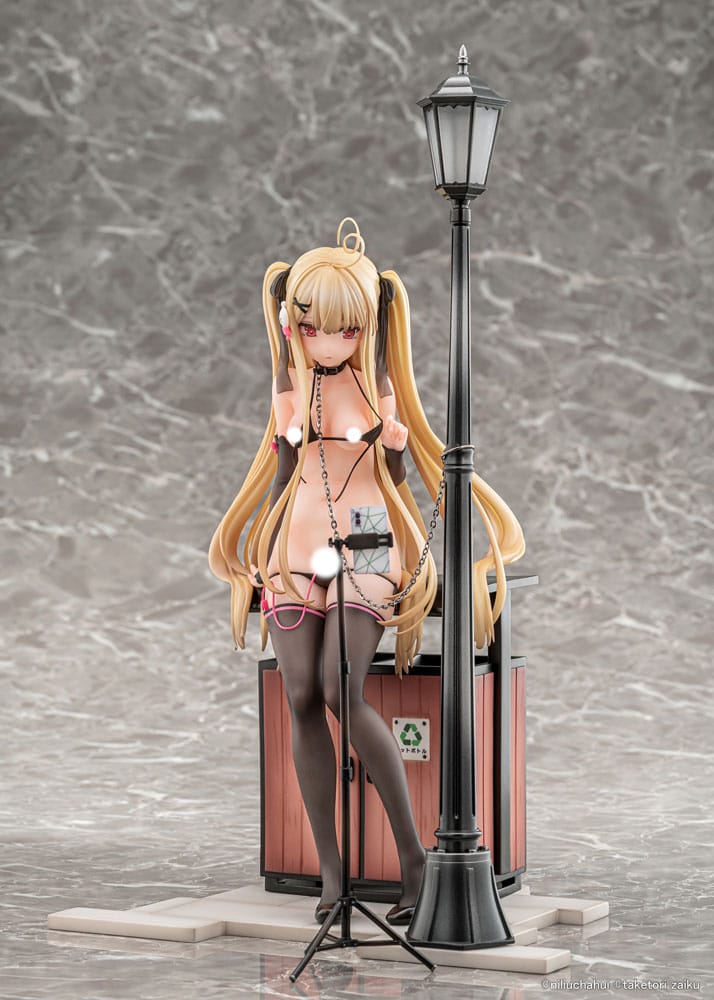 Original Character PVC Statue 1/6 Gyakuryuu Chakai Asaba Tokisaki Illustration By Taketori Zaiku 25 cm Image 6