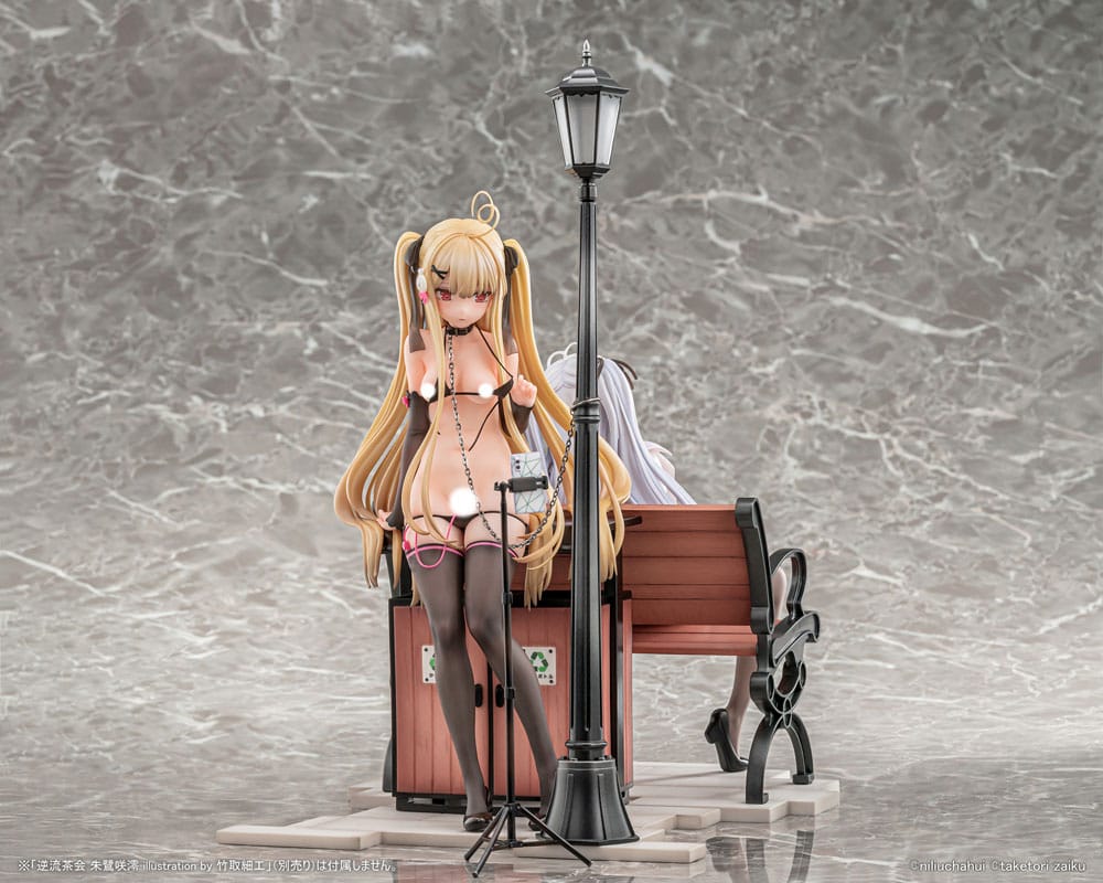 Original Character PVC Statue 1/6 Gyakuryuu Chakai Asaba Tokisaki Illustration By Taketori Zaiku 25 cm Image 10