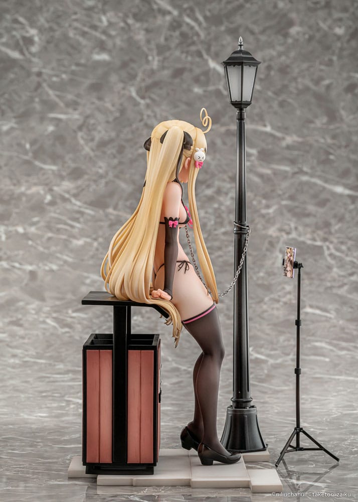 Original Character PVC Statue 1/6 Gyakuryuu Chakai Asaba Tokisaki Illustration By Taketori Zaiku 25 cm Image 12