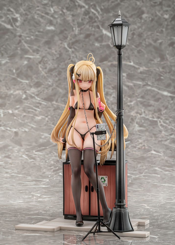 Original Character PVC Statue 1/6 Gyakuryuu Chakai Asaba Tokisaki Illustration By Taketori Zaiku 25 cm Image 18